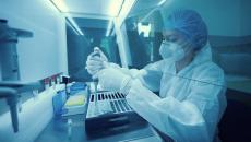 Technician working in a lab
