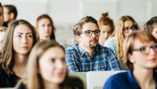 Students in a classroom