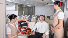 Inflight telehealth station