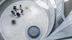 Executives consulting 