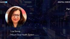 Lisa S. Stump at Mount Sinai Health System_Part 1_Digital tunnel with abstract particles Photo by sankai/iStock/Getty Images Plus