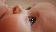 A baby's eyes