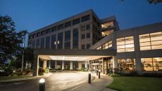 Outside of healthcare facility